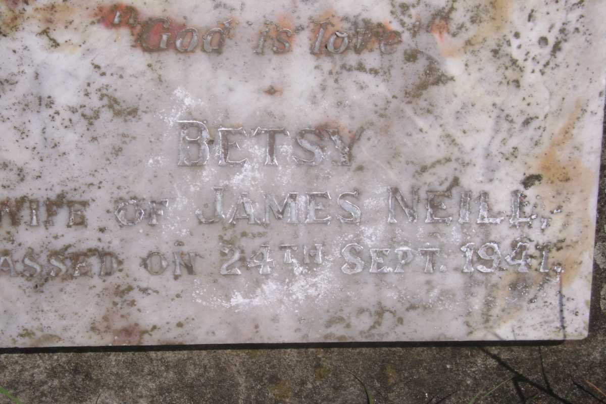 NEILL  Betsy  -1941