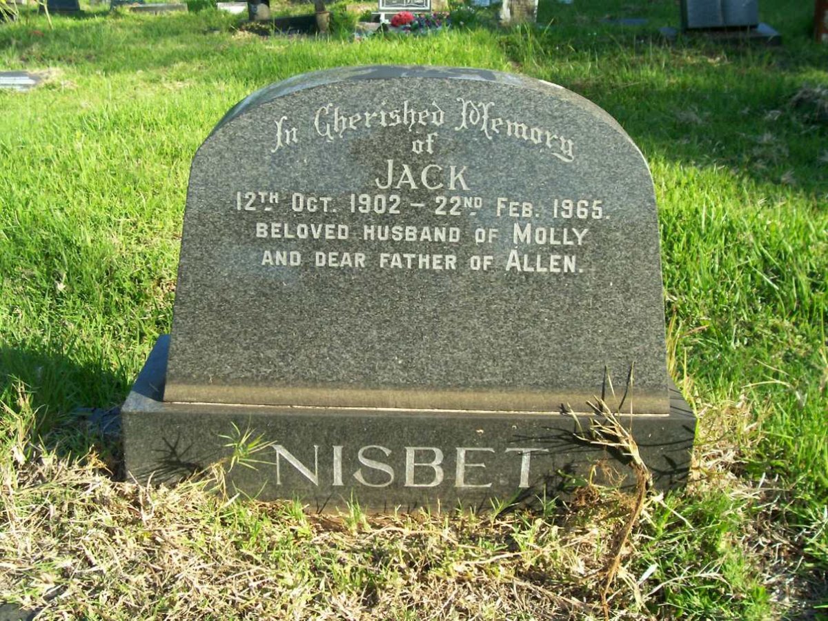 NISBET Jack 1902-1965