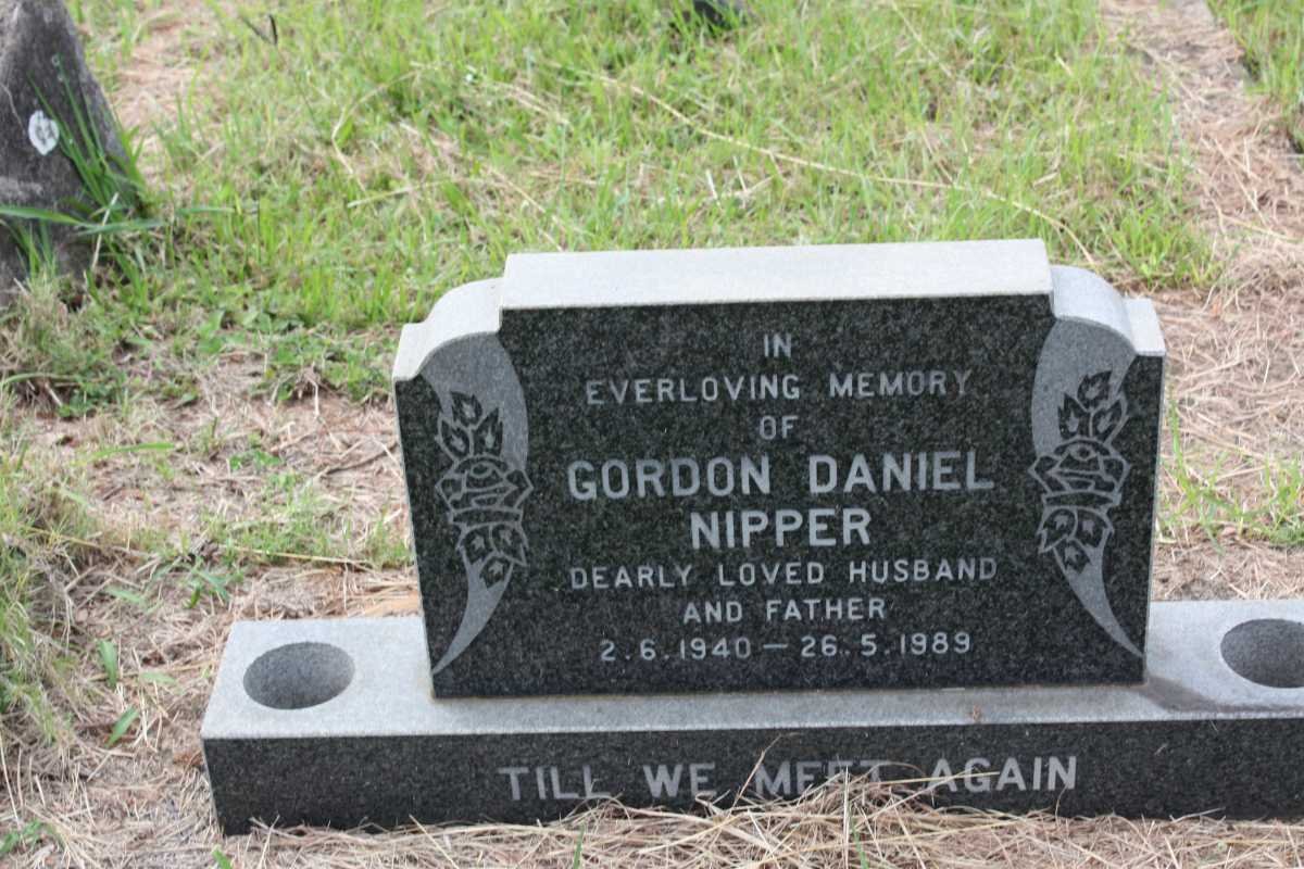 NIPPER Gordon Daniel 1940-1989
