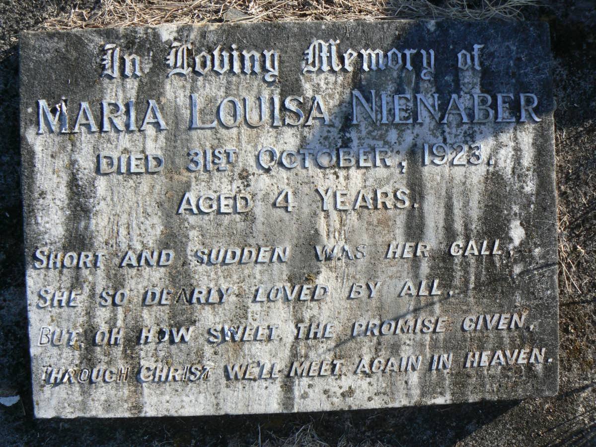 NIENABER Maria Louisa -1923