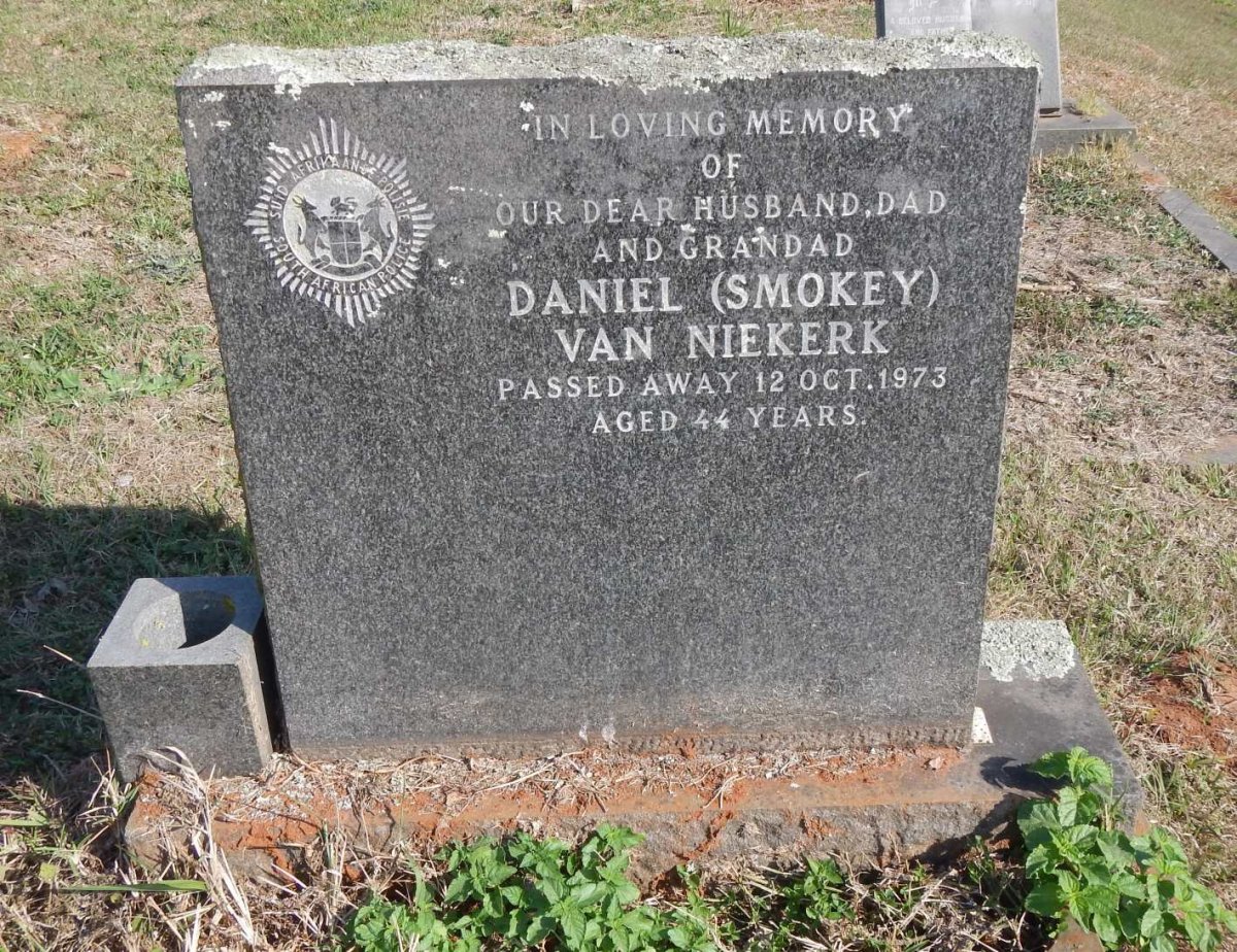 NIEKERK Daniel, van -1973