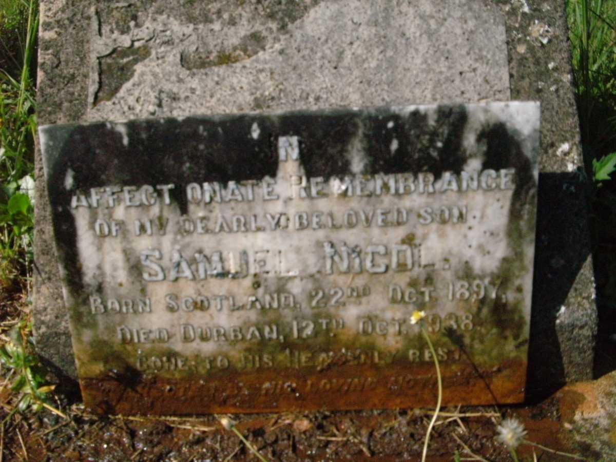 NICOL Samuel 1897-1938