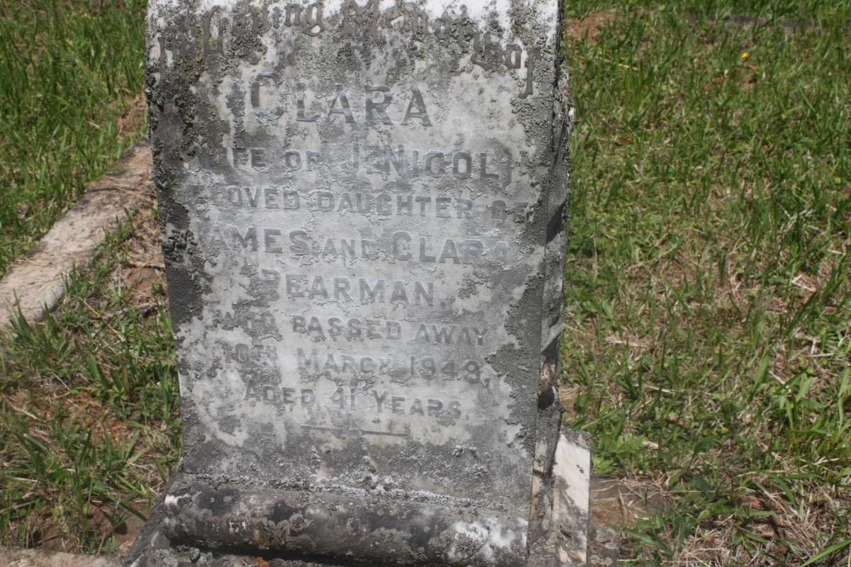 NICOL Clara -1949
