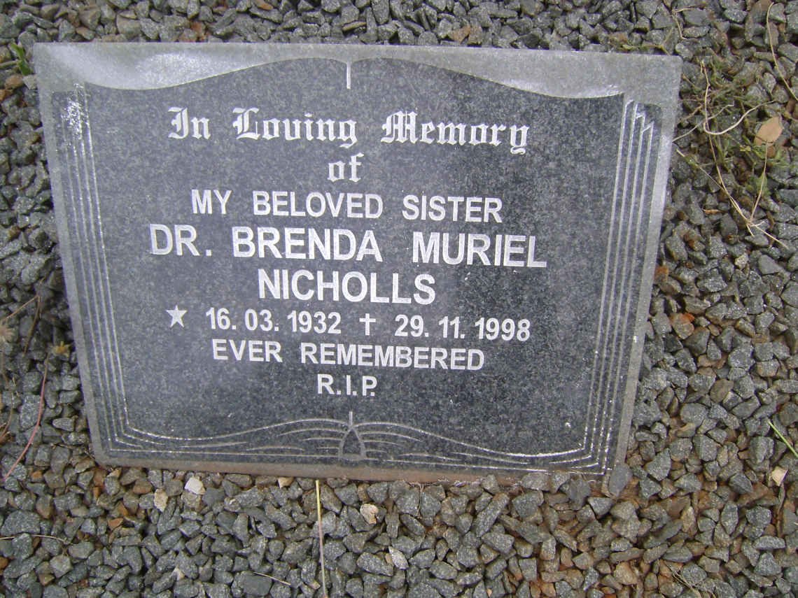 NICHOLLS Sydney Douglas -1942 &amp; Hilda Muriel -1954 :: NICHOLLS Ivo Kingsford -1958 :: McCARTHY David William 1925-1983