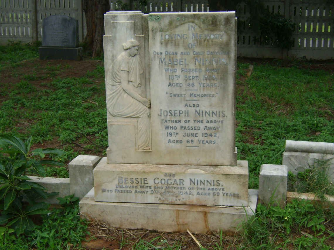 NINNIS Joseph -1942 &amp; Bessie Cogar -1942 :: NINNIS Mabel -1939