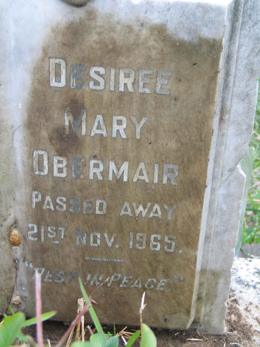 OBERMAIR Desiree Mary -1965