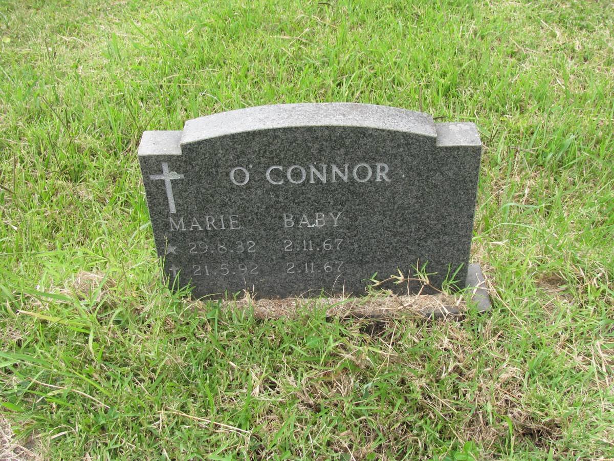 O'CONNOR Marie 1932-1992 :: O'CONNOR Baby 1967-1967