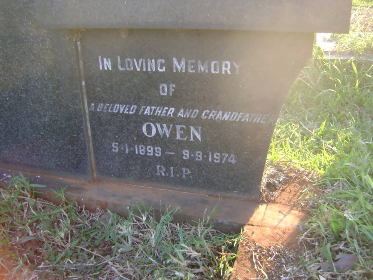 O'CONNOR Owen 1899-1974 &amp; Eva 1898-1955