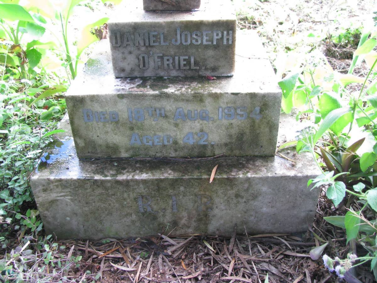 O'FRIEL Daniel Joseph -1954
