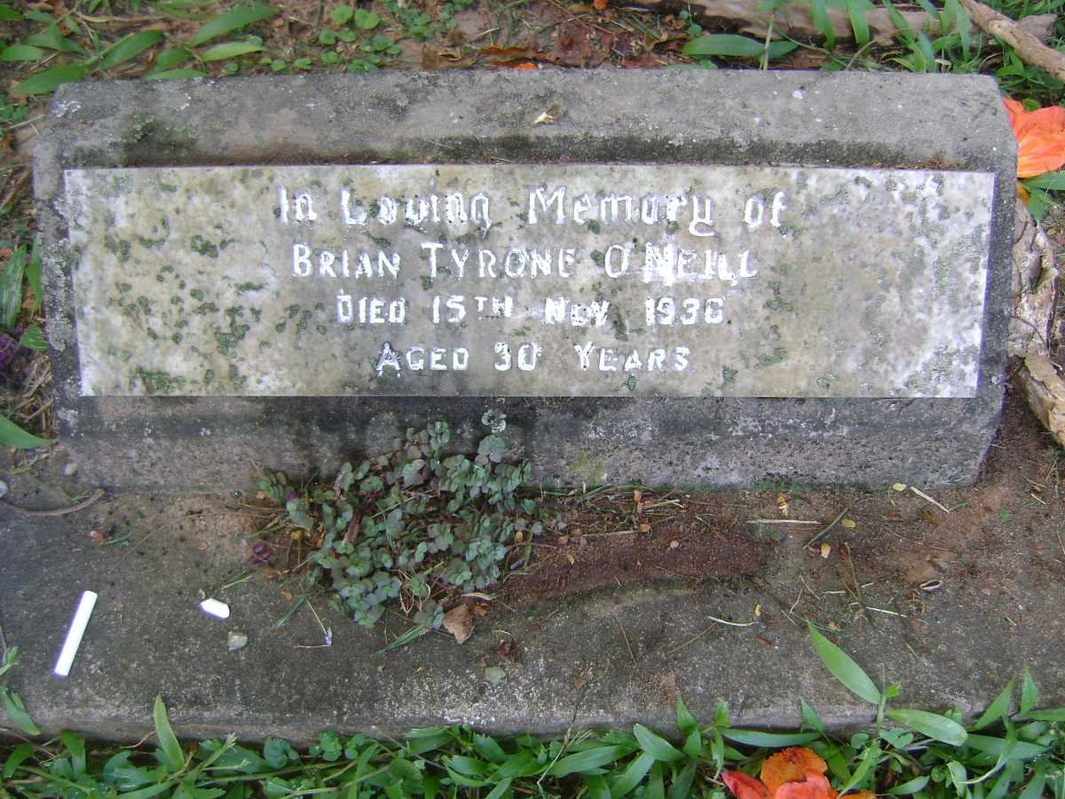 O'NEILL Brian Tyrone -1936