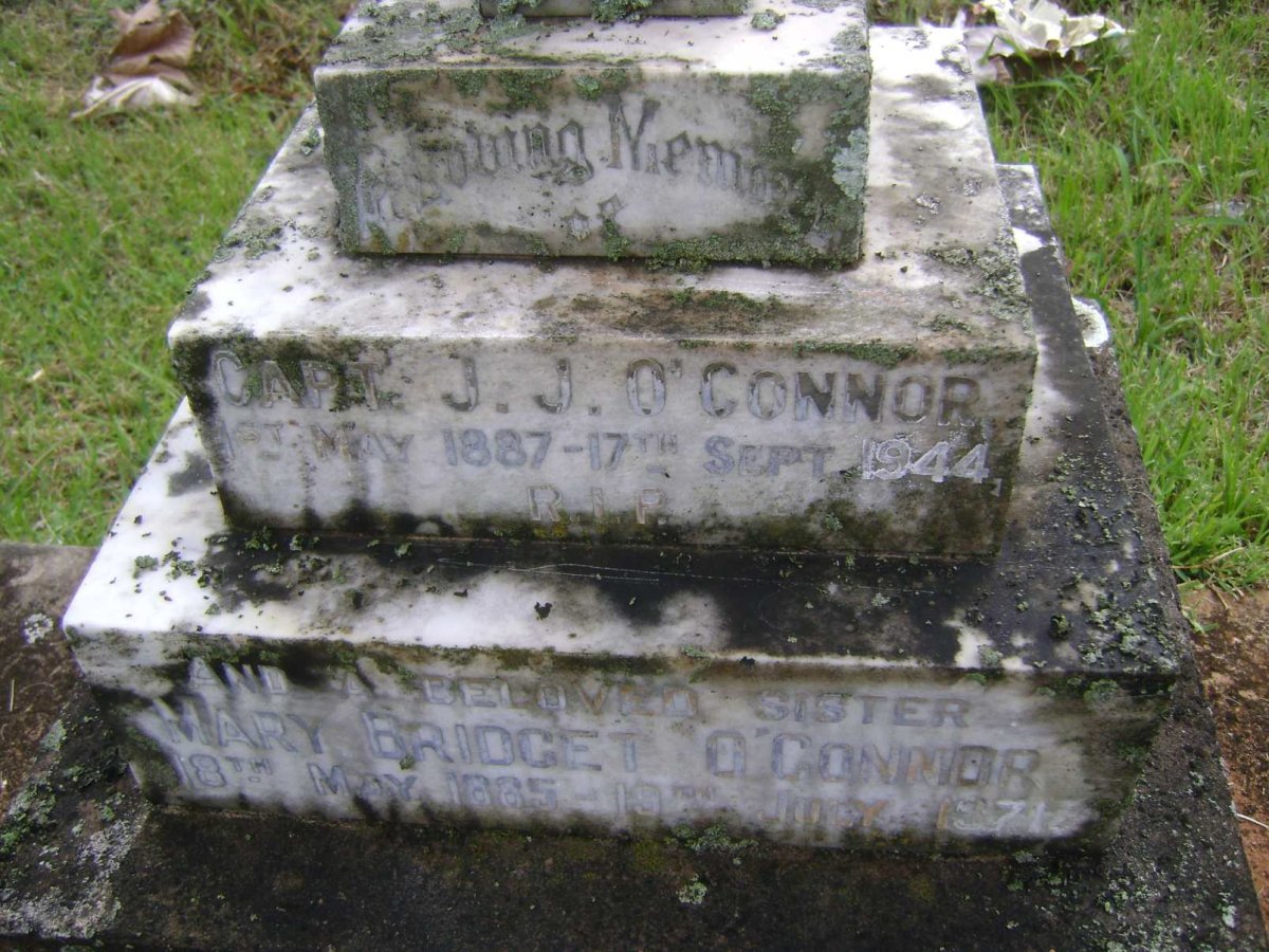 O'CONNOR J.J. 1887-1944 :: O'CONNOR Mary Bridget 1885-1971