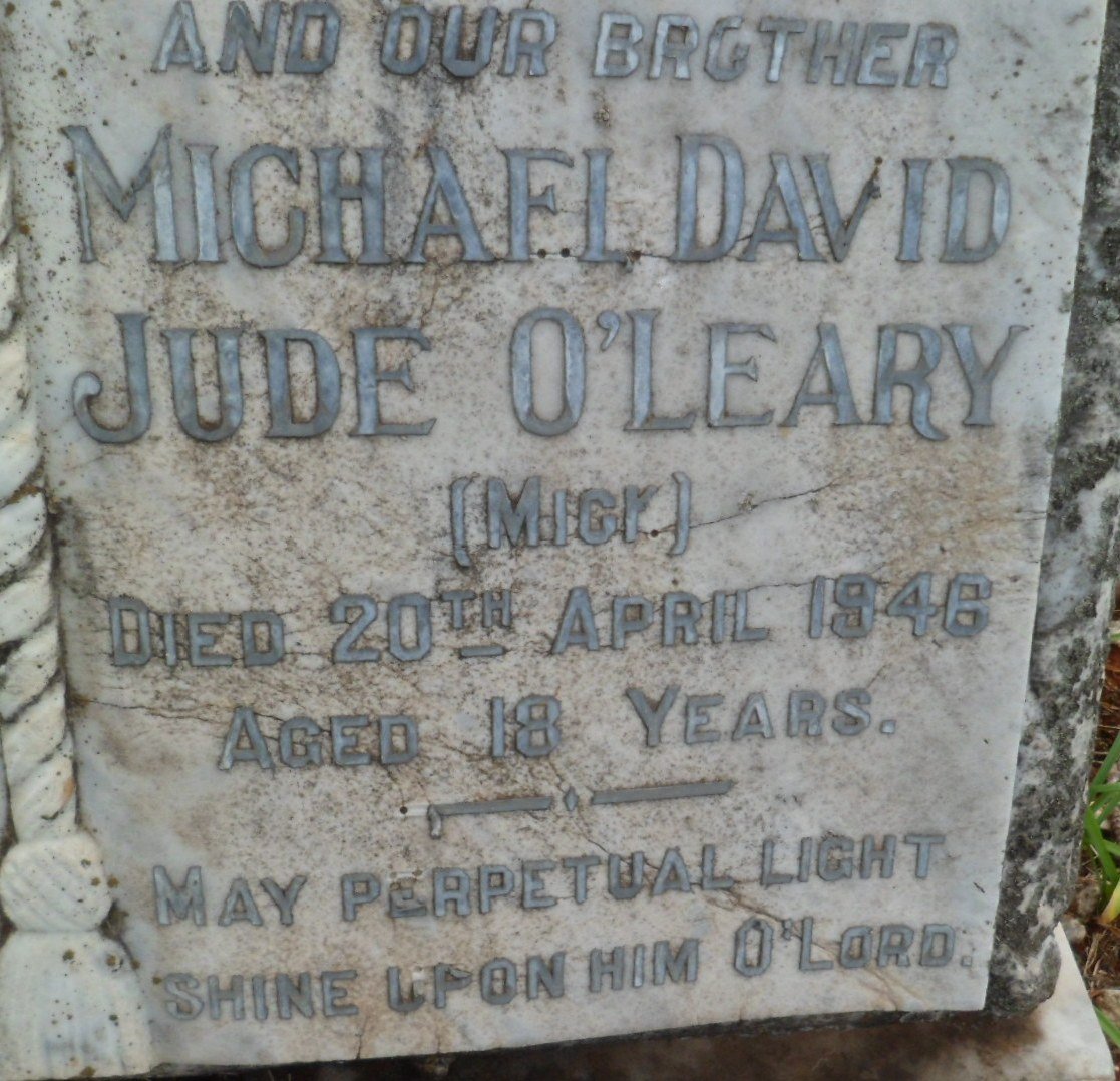 O'LEARY Michael David Jude -1946