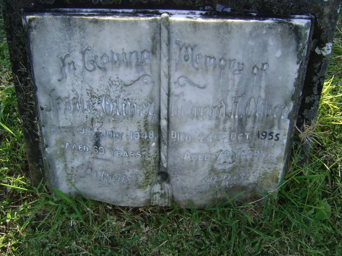 OLIVER Edward H. -1955 &amp; Jessie -1948
