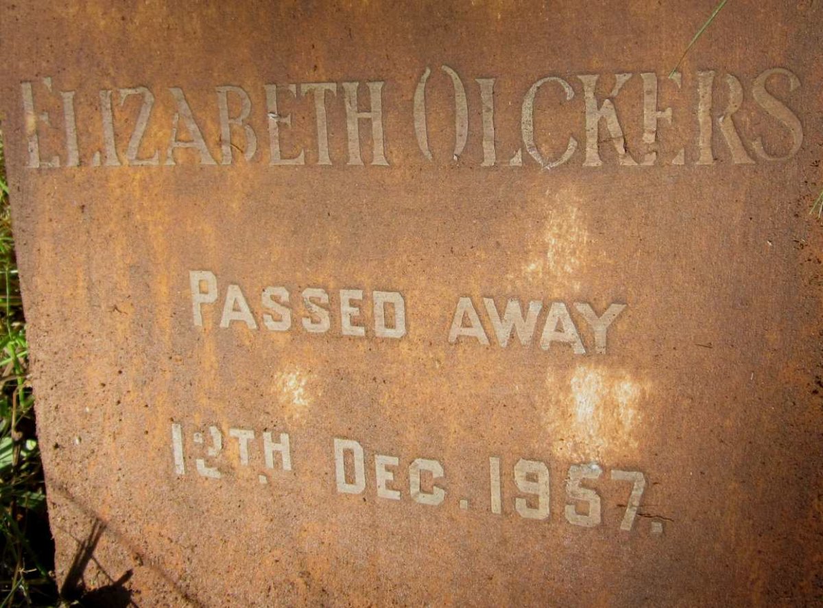 OLCKERS Elizabeth -1957