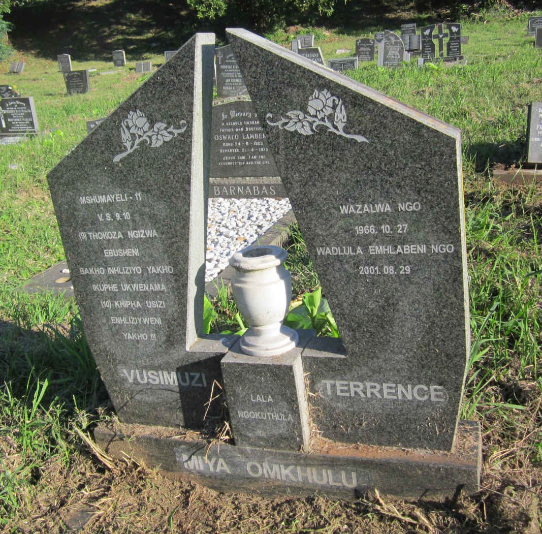 OMKHULU Vusimuzi Terrence, MIYA 1966-2001