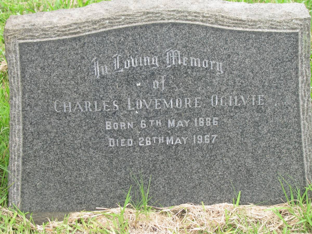 OGILVIE Charles Lovemore 1886-1967