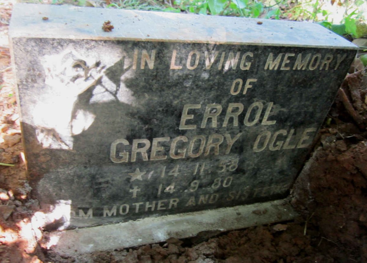 OGLE Errol Gregory 1958-1980