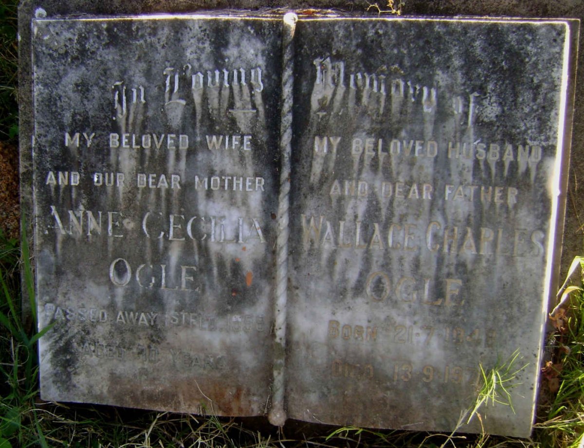 OGLE Anne Cecilia -1959 :: OGLE Wallace Charles 1948-1979 :: OGLE William Wallace 1923-1983