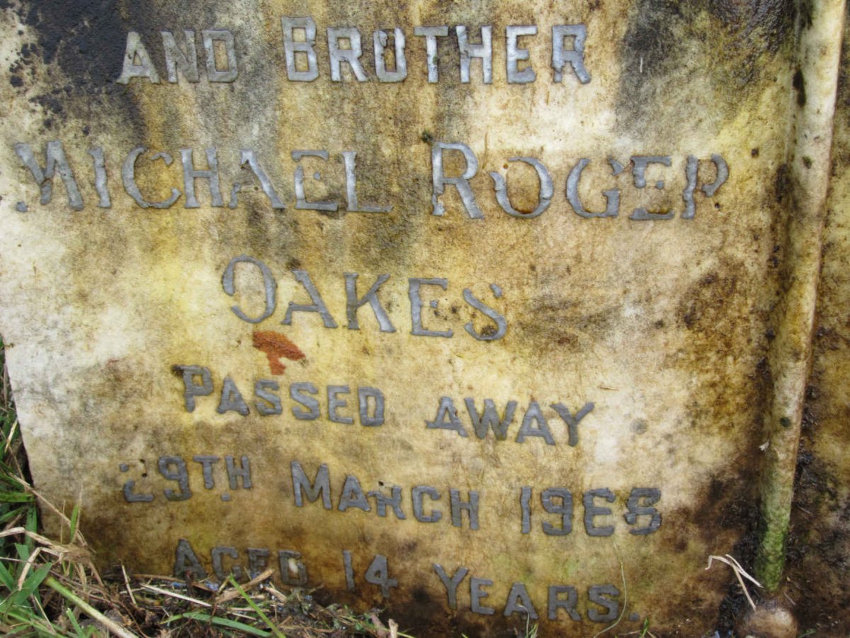 OAKES Michael Roger -1968