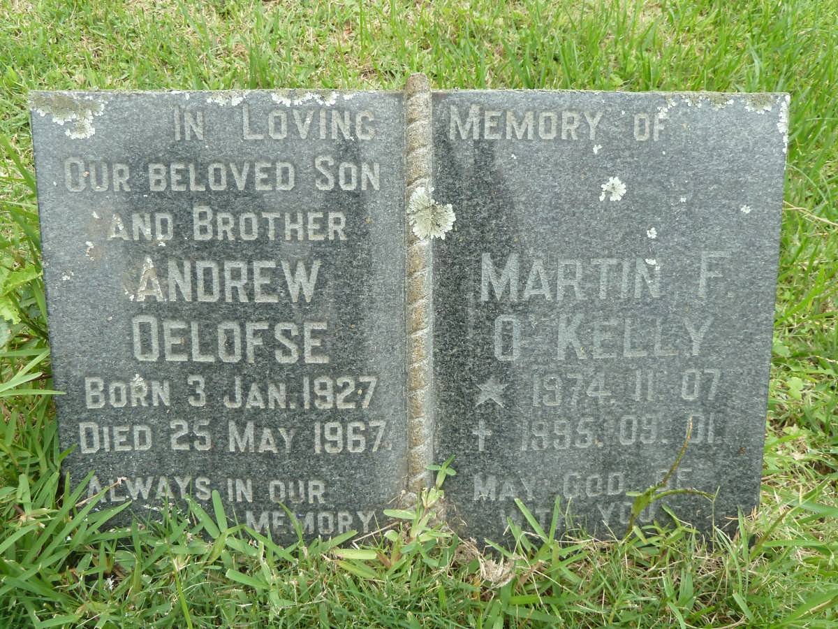 OELOFSE Andrew 1927-1967 :: O’ KELLY Martin F. 1974-1995