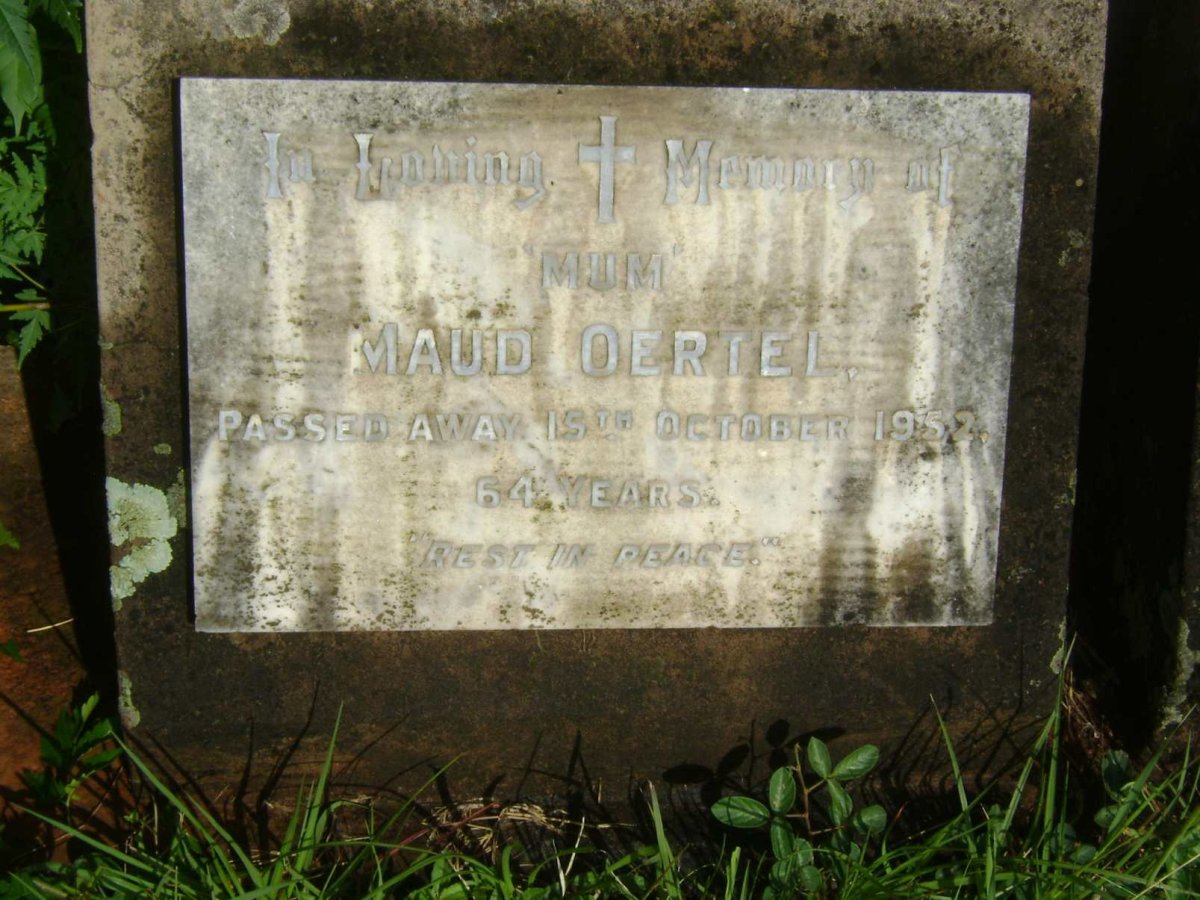 OERTEL Maud -1952