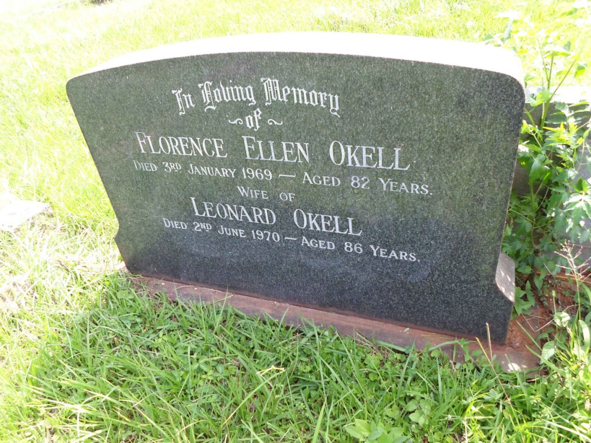 OKELL Leonard -1970 &amp; Florence Ellen -1969