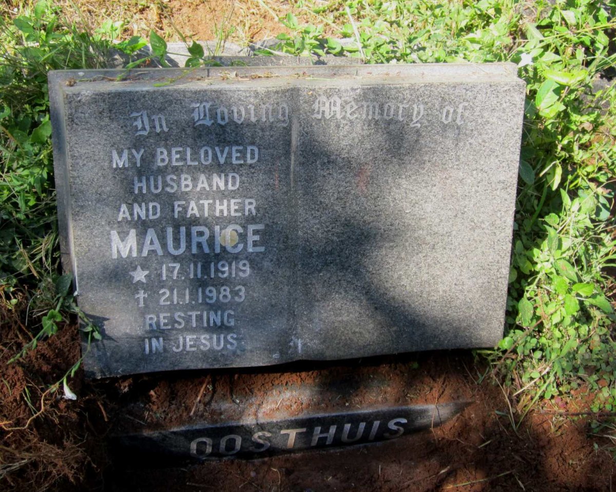 OOSTHUIS Maurice 1919-1983