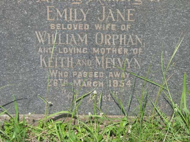 ORPHAN Emily Jane -1954