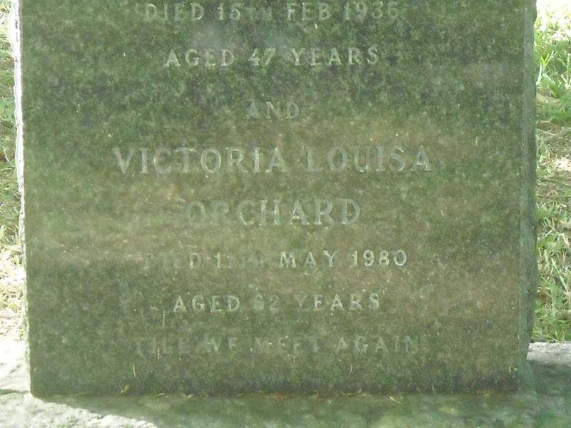 ORCHARD Victoria Louisa -1980