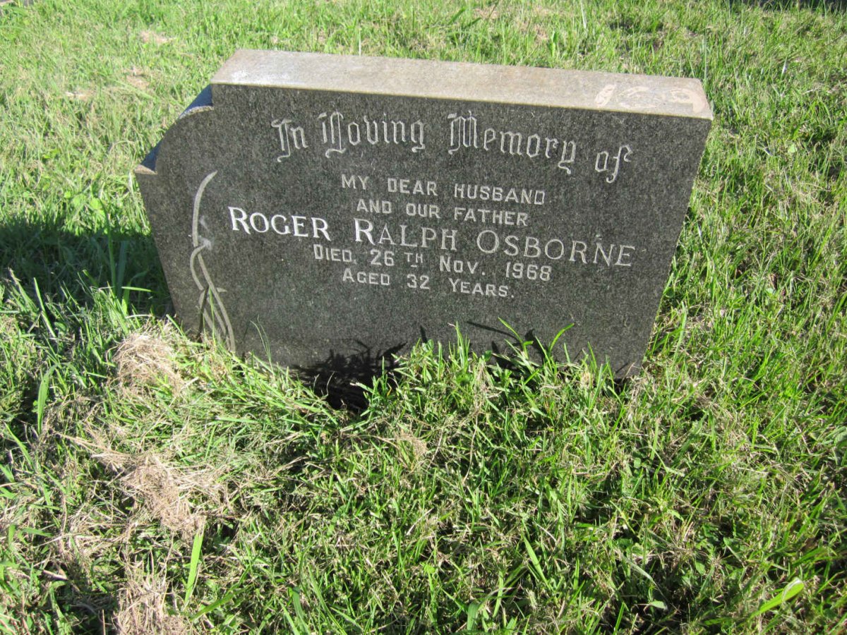 OSBORNE Roger Ralph -1968