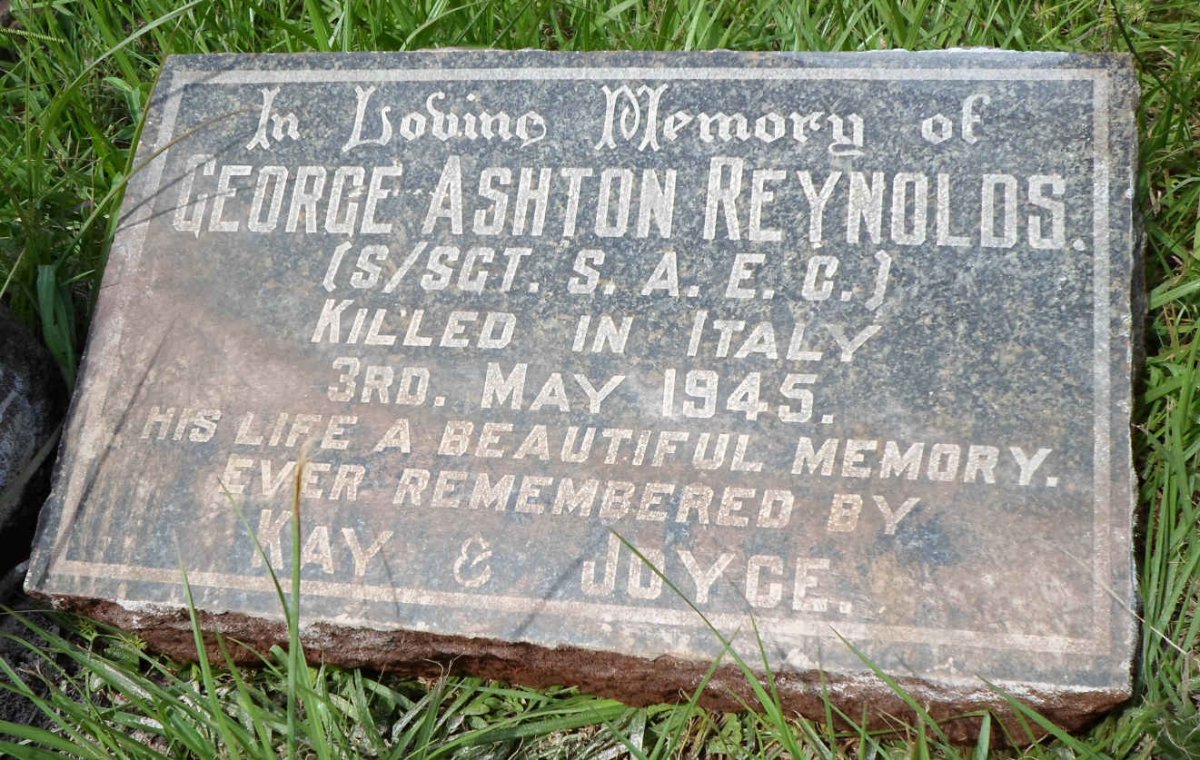 REYNOLDS George Ashton -1945