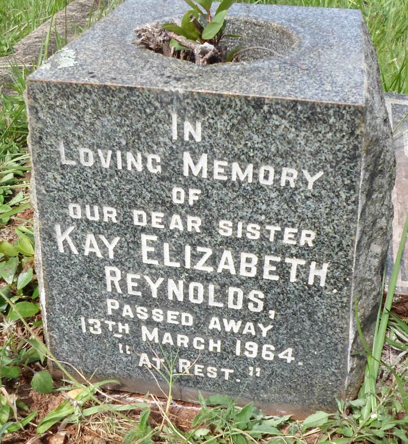 REYNOLDS Kay Elizabeth -1964