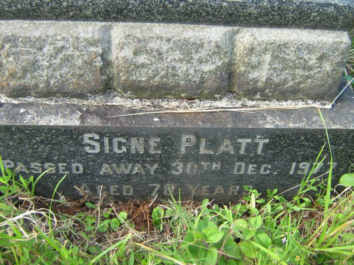 PLATT Signe -1977