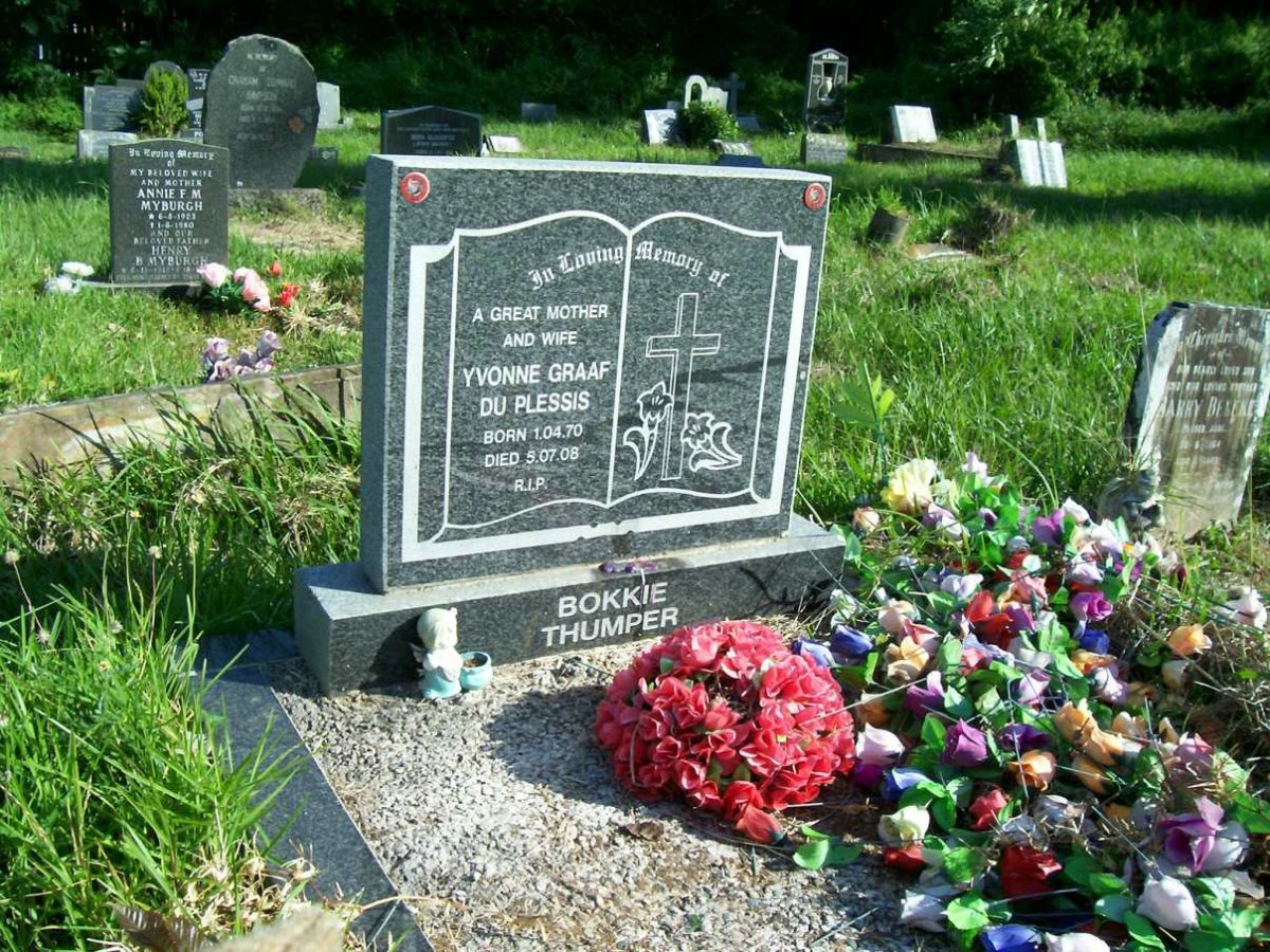 PLESSIS Yvonne Graaf, du 1970-2008