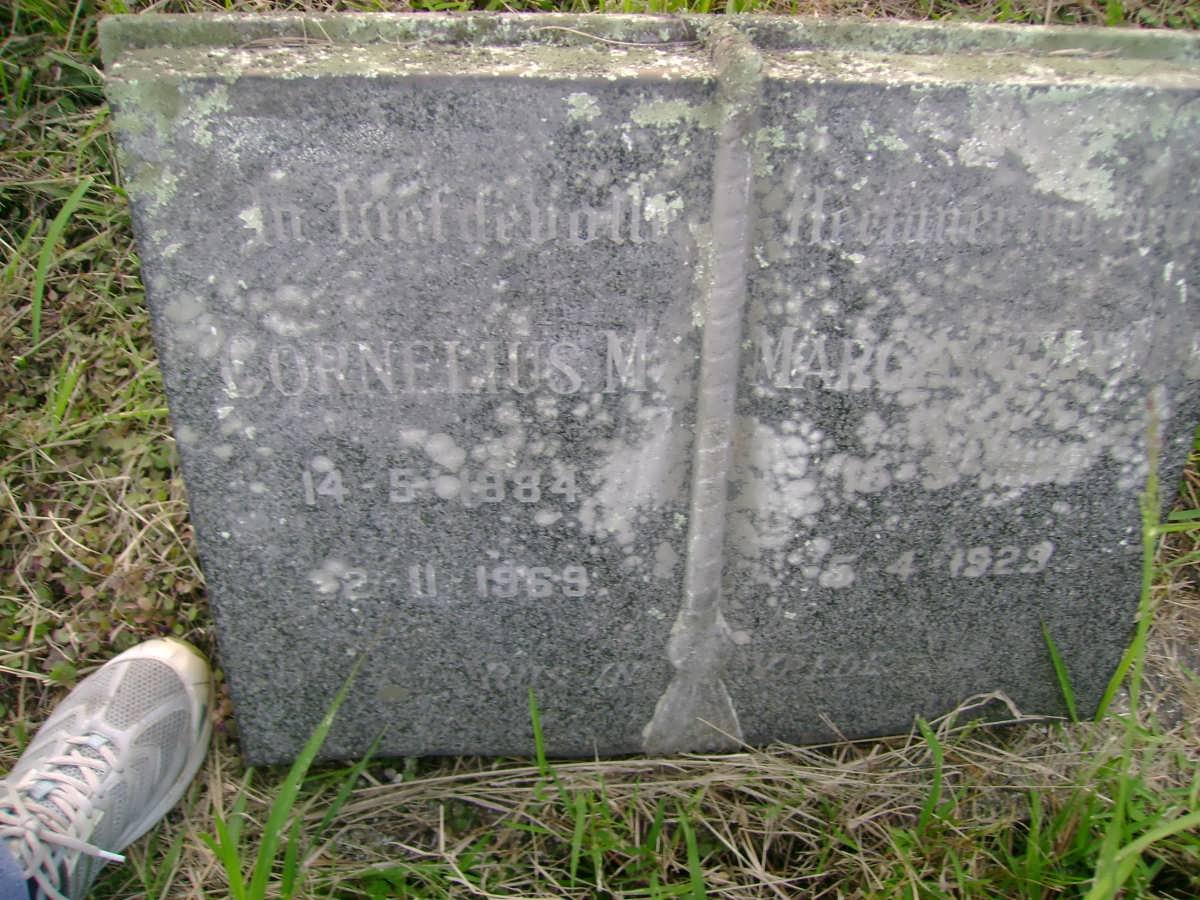 PLOOY Cornelius Machiel, du  -1969 &amp; Margrietha -1929