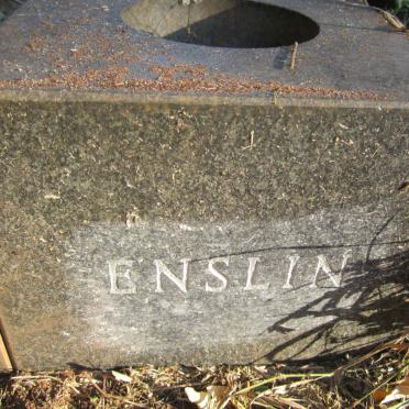 ENSLIN Gerald 1951-1982