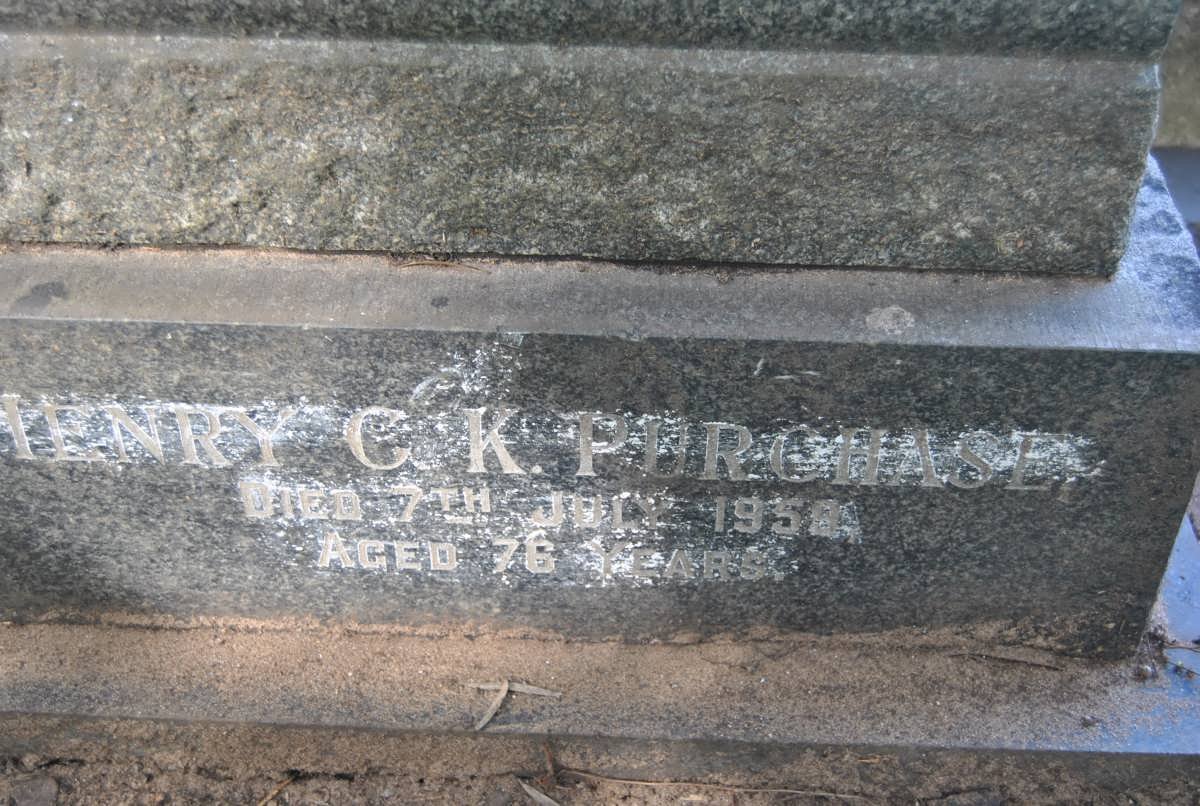 PURCHASE Henry C. K. -1959