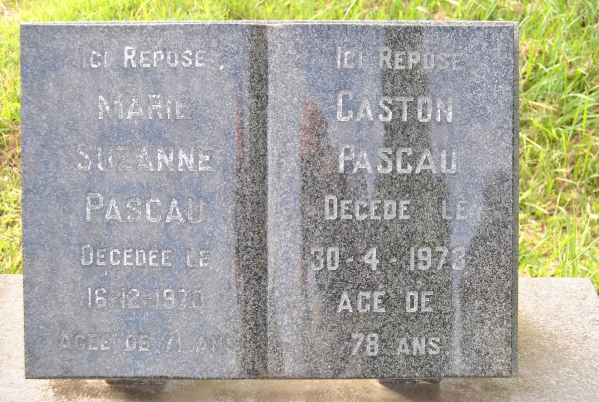 PASCAU Gaston -1973 &amp; Marie Suzanne -1970