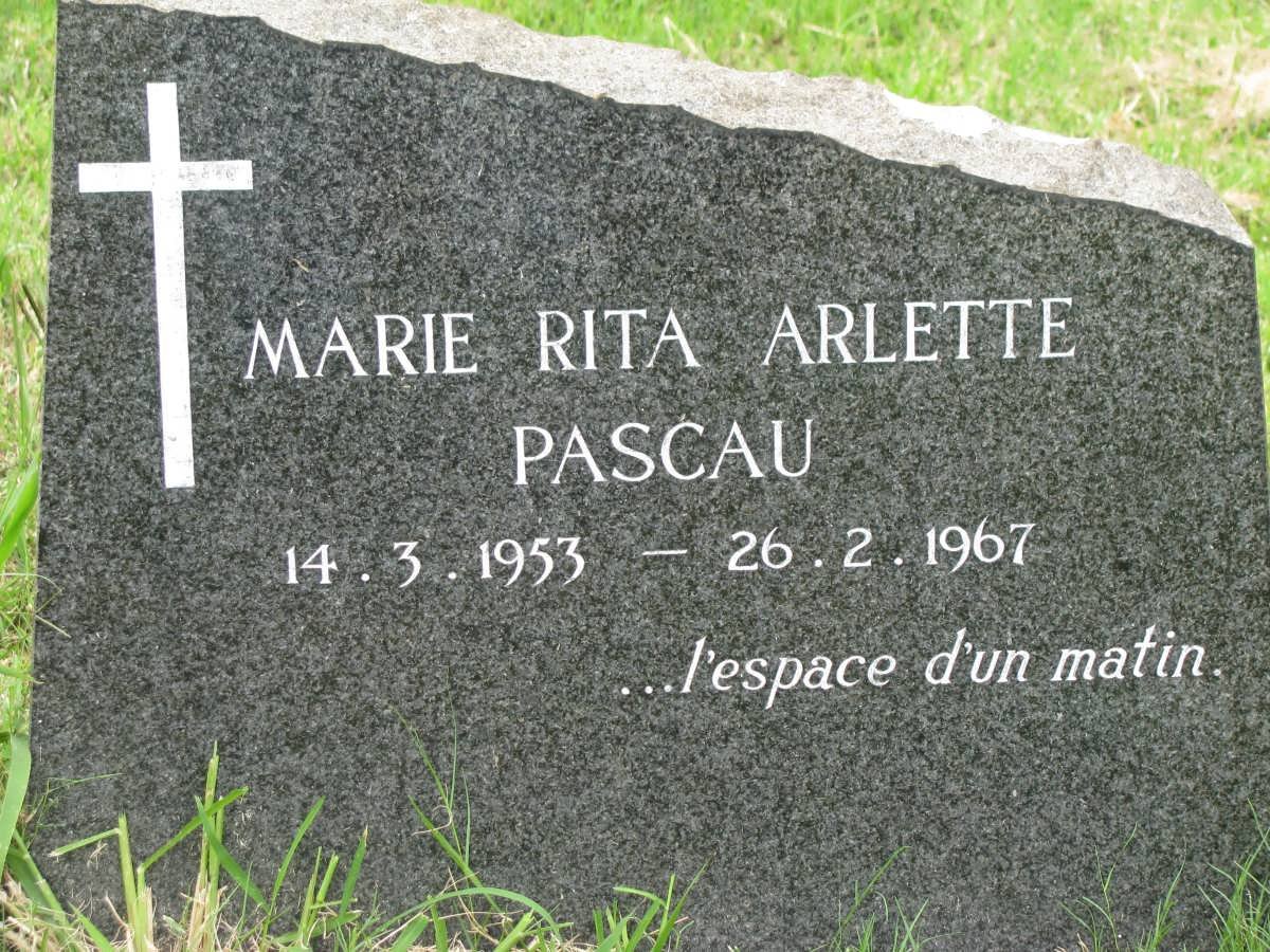 PASCAU Marie Rita Arlette 1953-1967