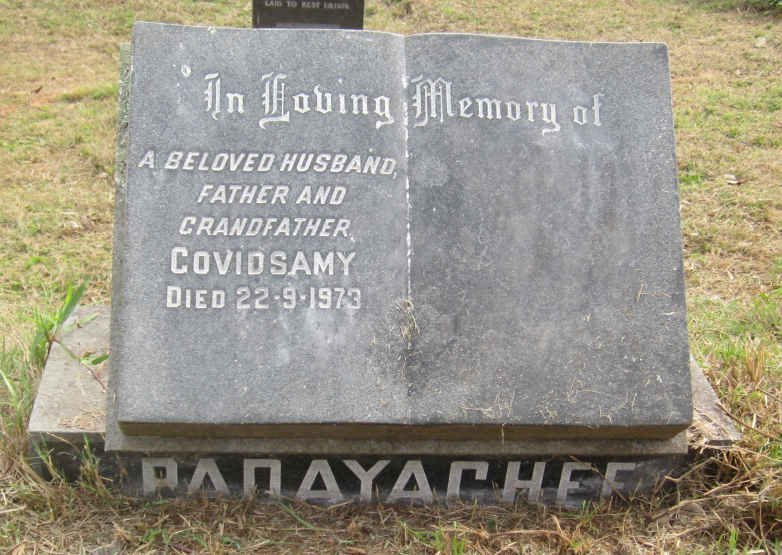 PADYACHEE Covidsamy -1973