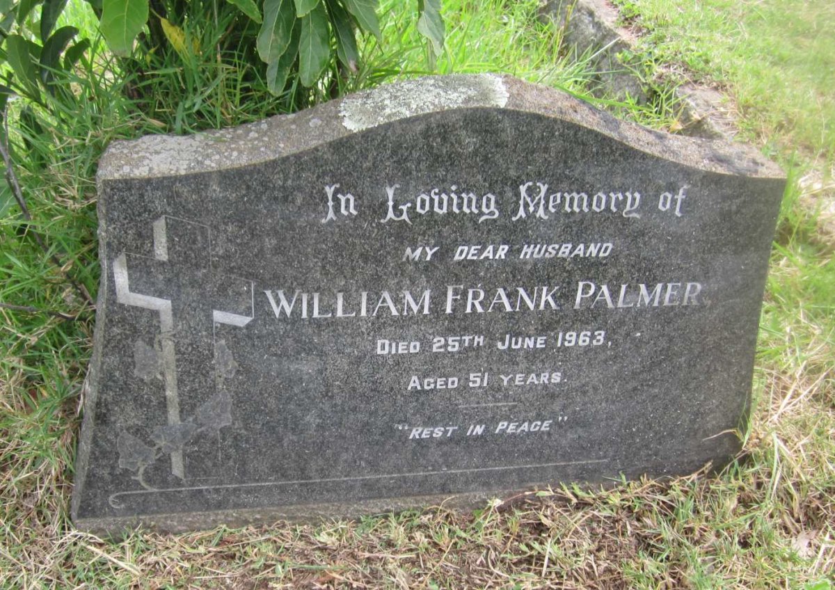 PALMER William Frank -1963