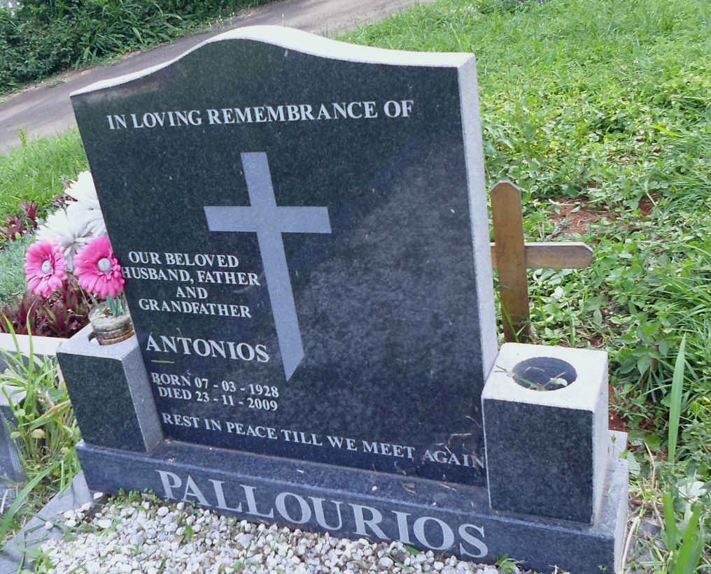 PALLOURIOS Antonios 1928-2009