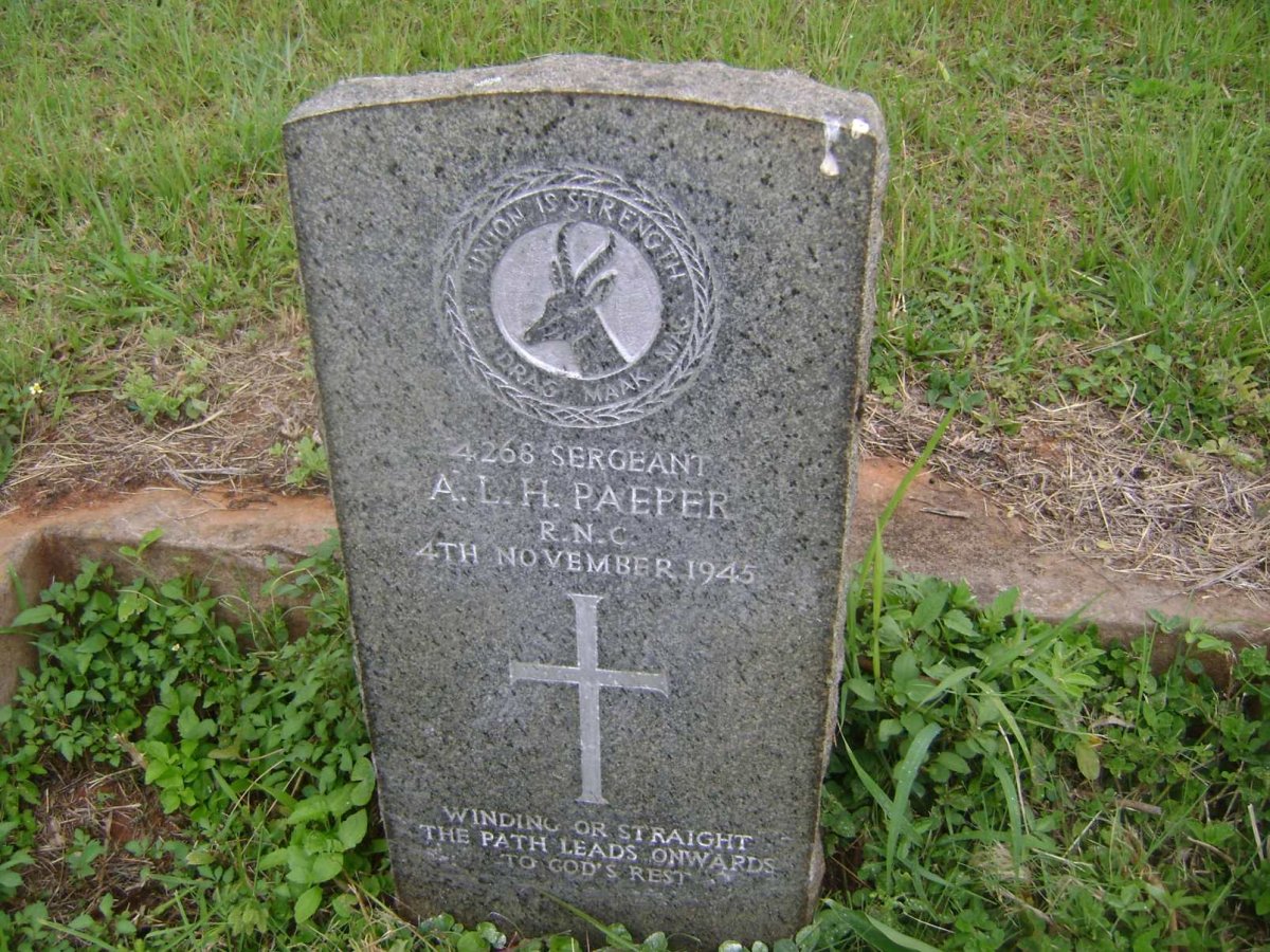 PAEPER A.L.H. -1945