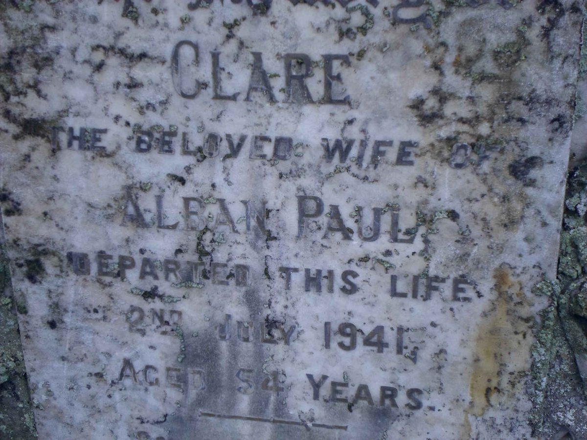 PAUL Clare -1941