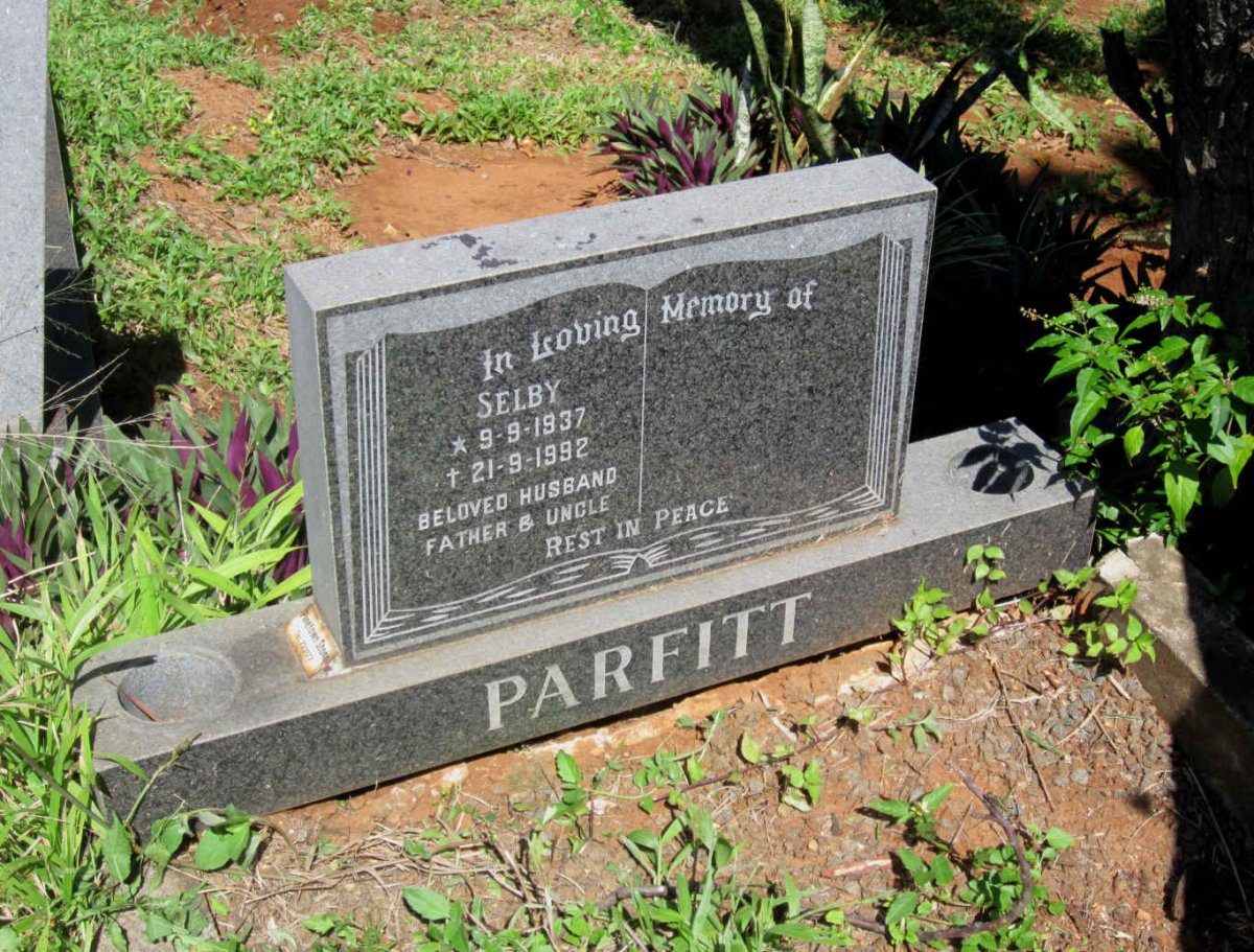 PARFITT Selby 1937-1992