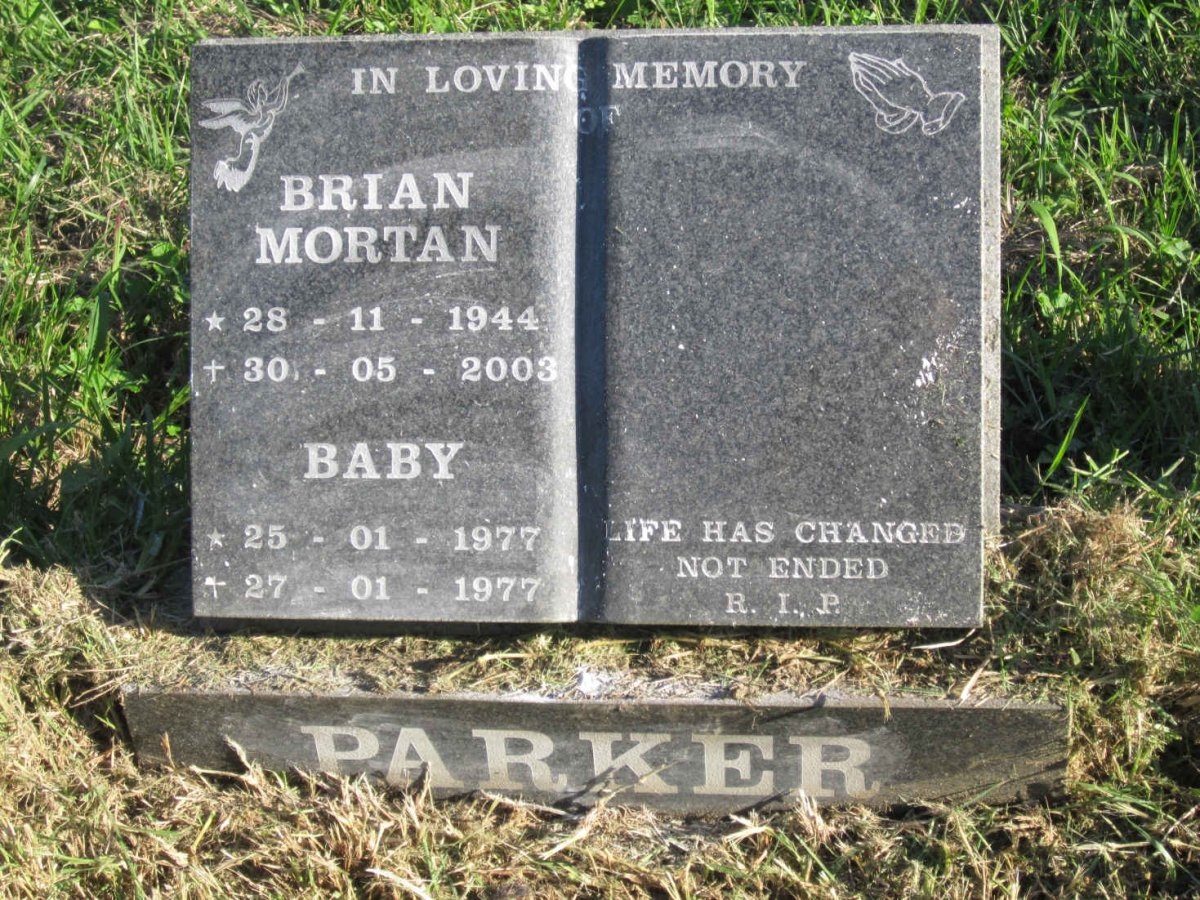 PARKER Brian Mortan 1944-2003 :: PARKER Baby 1977-1977