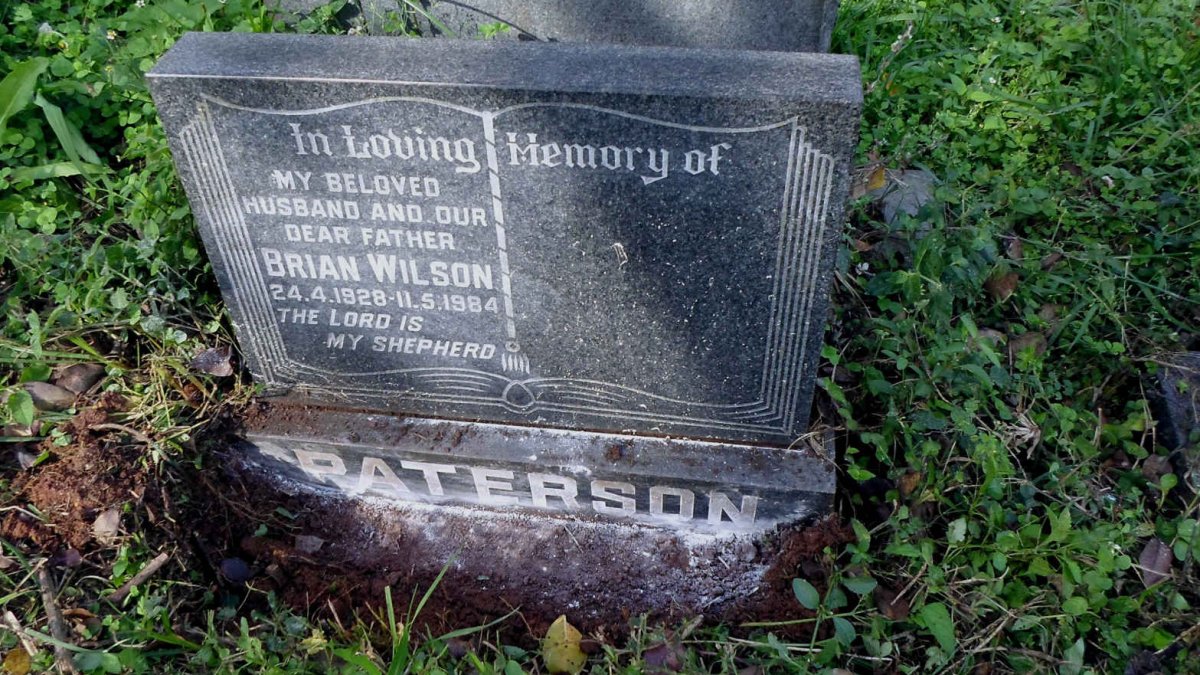 PATERSON Brian Wilson 1928-1984