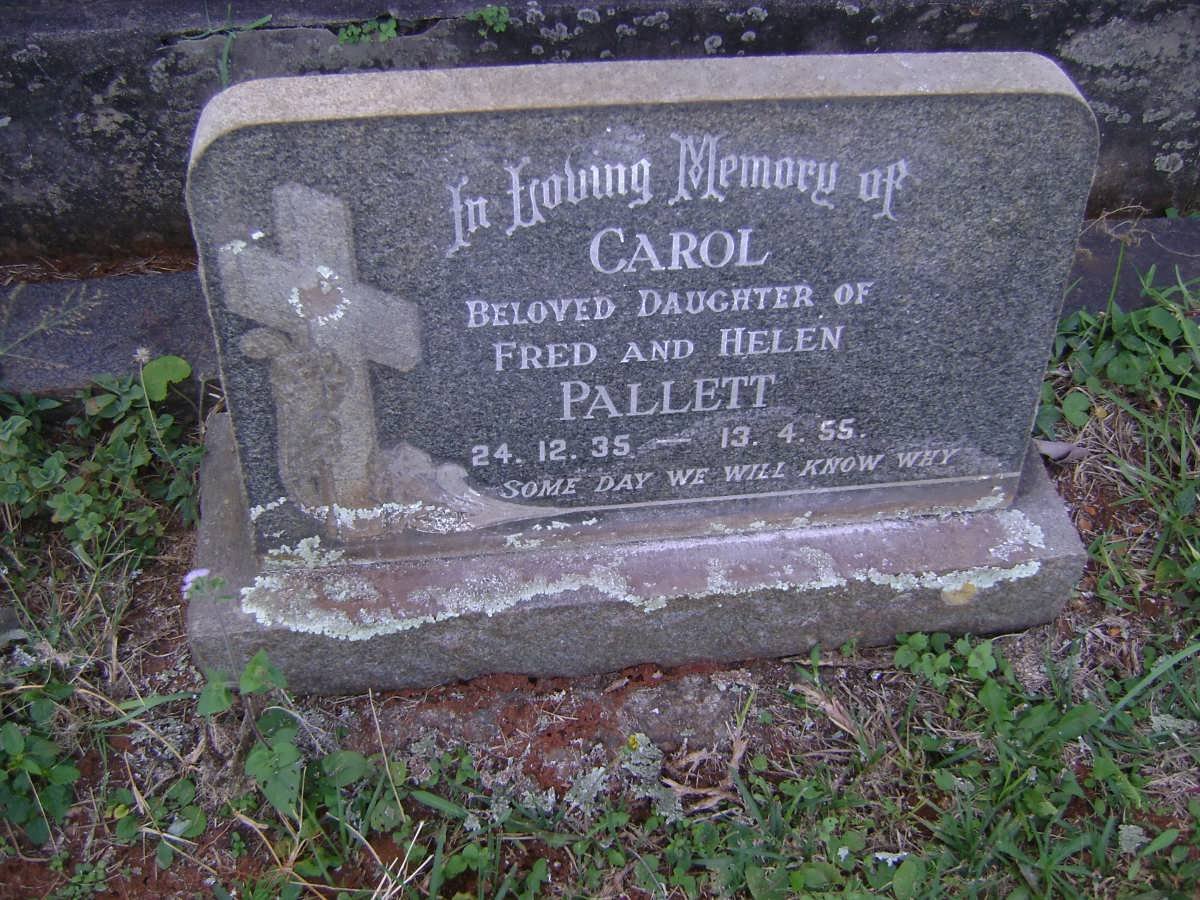 PALLETT Carol 1935-1955