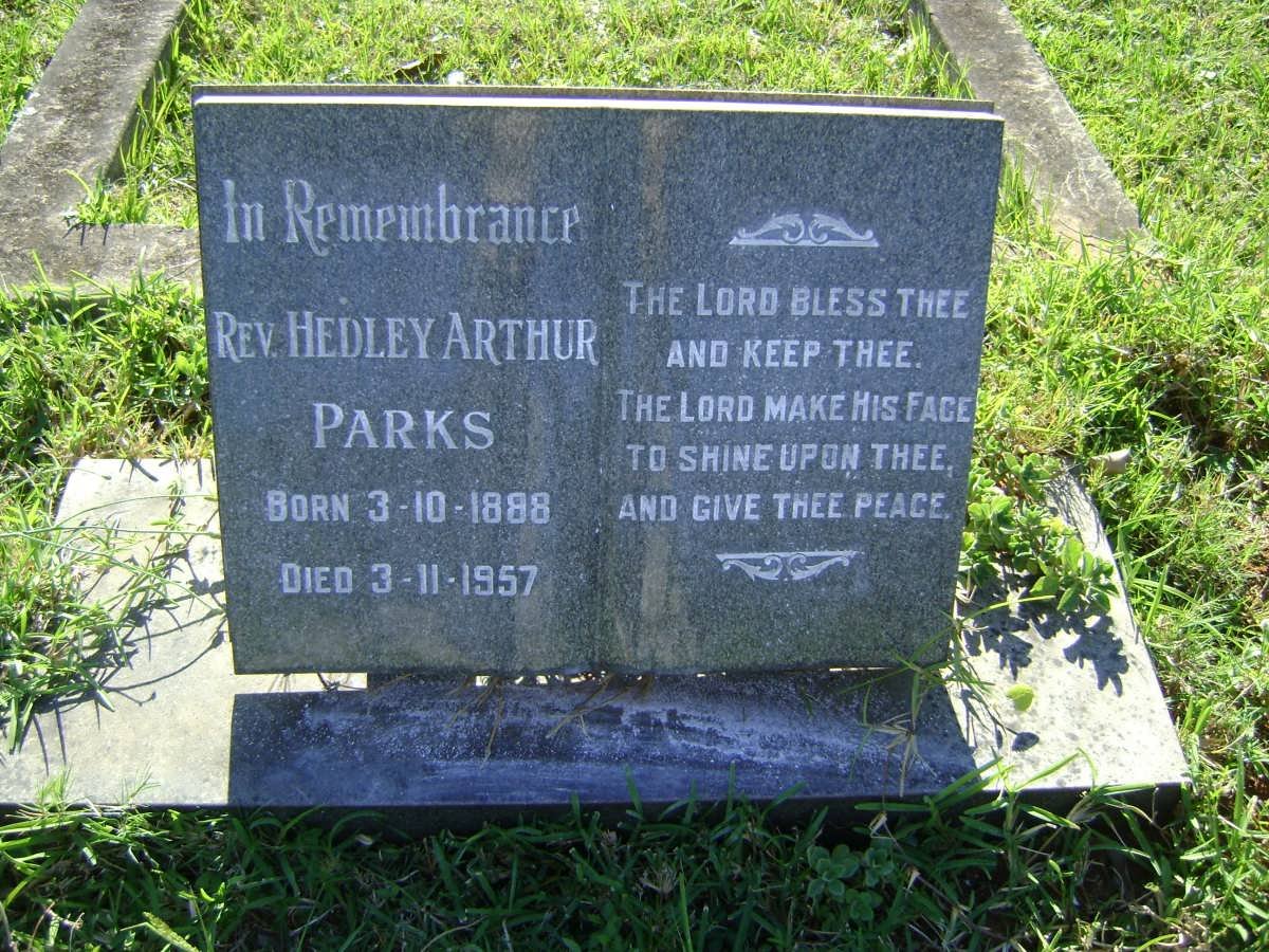 PARKS Hedley Arthur 1888-1957
