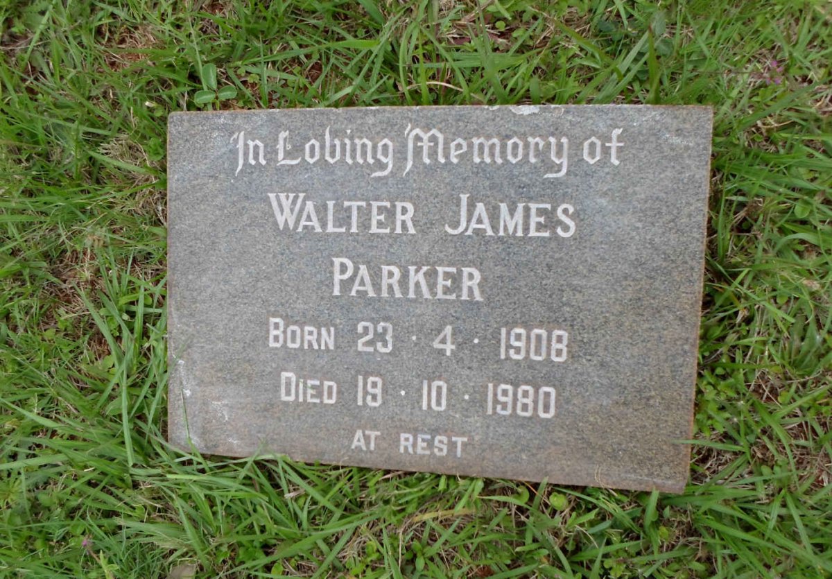 PARKER Walter James 1908-1980